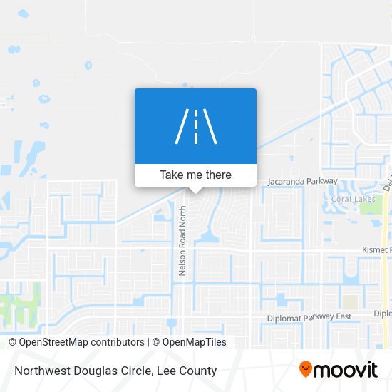 Mapa de Northwest Douglas Circle
