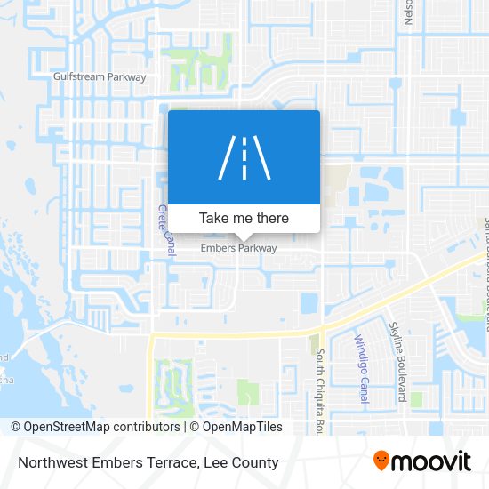 Mapa de Northwest Embers Terrace