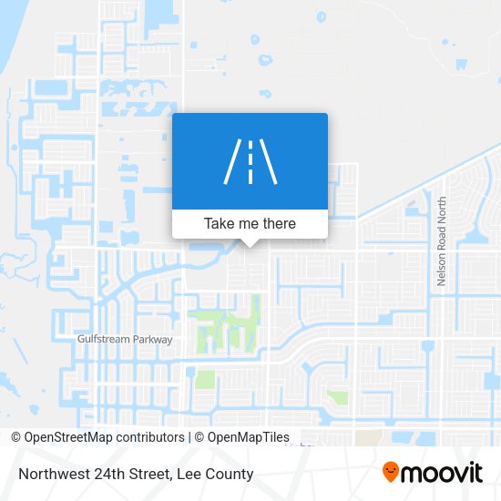 Mapa de Northwest 24th Street