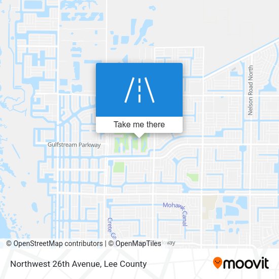 Northwest 26th Avenue map