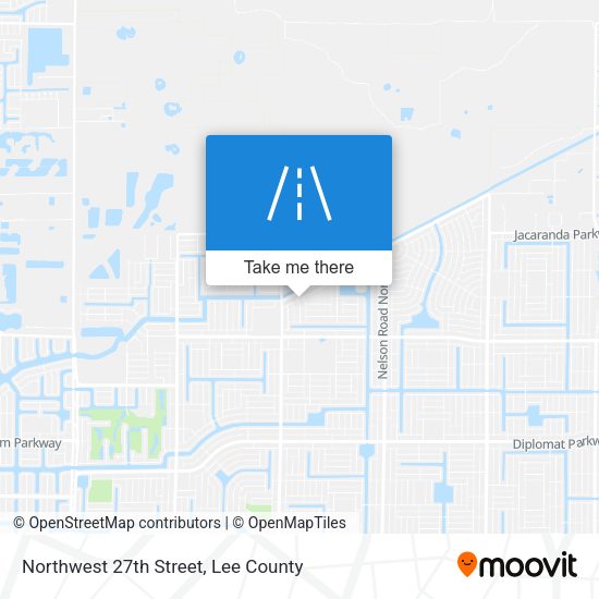 Mapa de Northwest 27th Street
