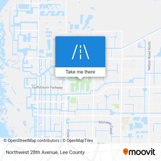 Mapa de Northwest 28th Avenue