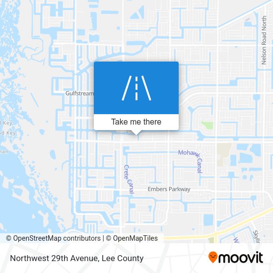 Northwest 29th Avenue map