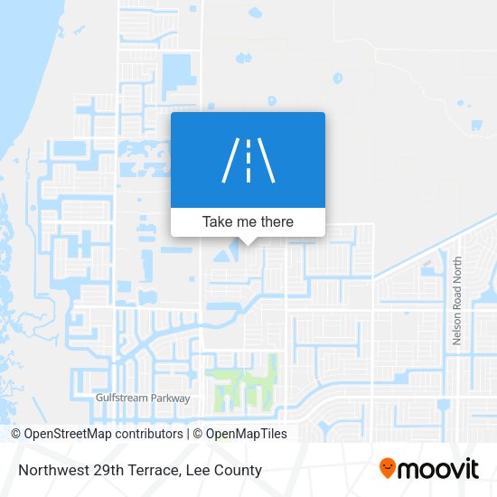 Mapa de Northwest 29th Terrace