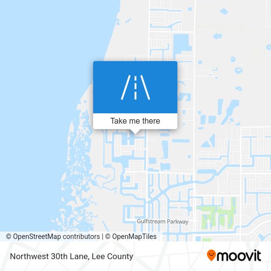 Northwest 30th Lane map