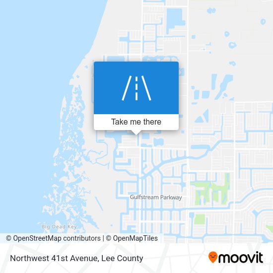 Northwest 41st Avenue map