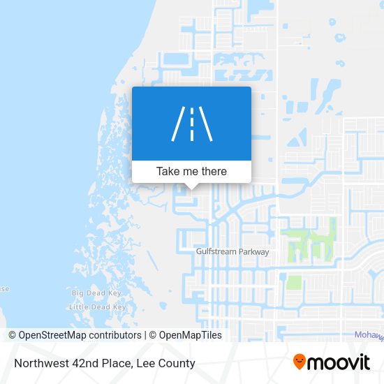 Mapa de Northwest 42nd Place