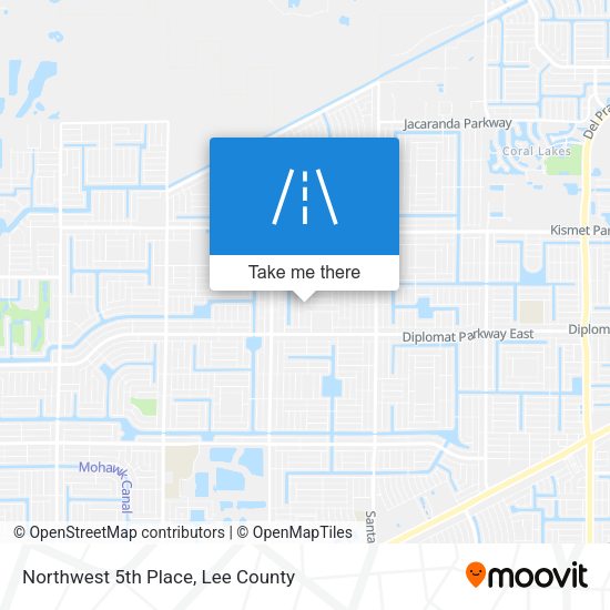 Mapa de Northwest 5th Place
