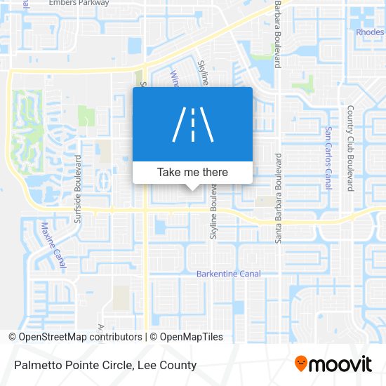 Palmetto Pointe Circle map