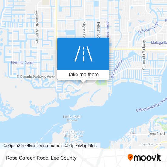 Rose Garden Road map