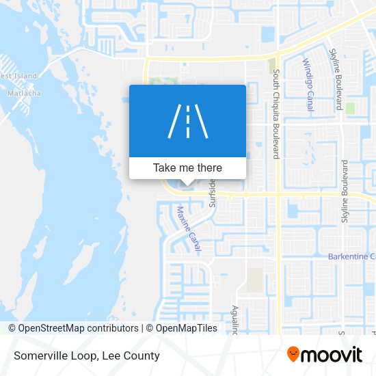 Mapa de Somerville Loop