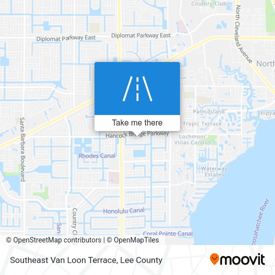 Mapa de Southeast Van Loon Terrace