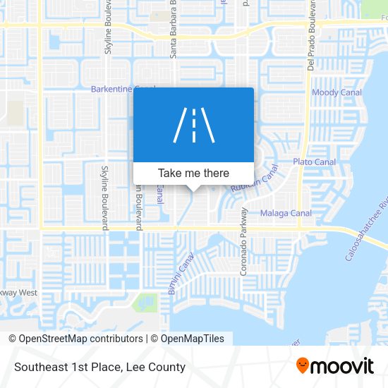 Southeast 1st Place map