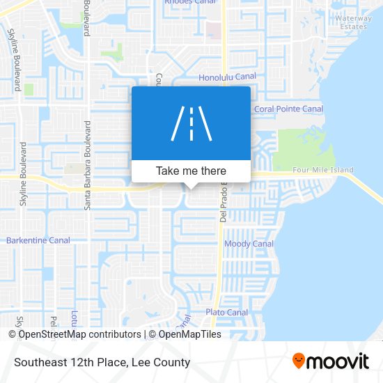 Mapa de Southeast 12th Place