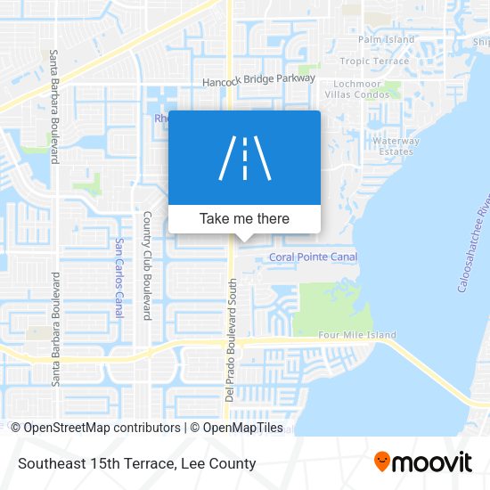 Mapa de Southeast 15th Terrace