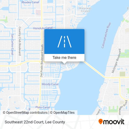 Mapa de Southeast 22nd Court