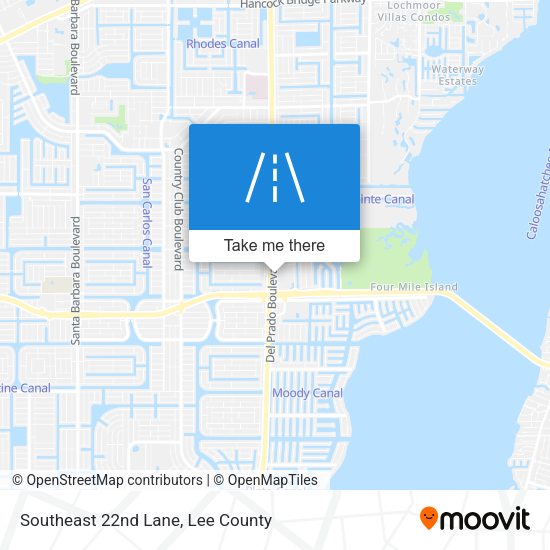 Mapa de Southeast 22nd Lane