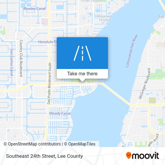 Mapa de Southeast 24th Street