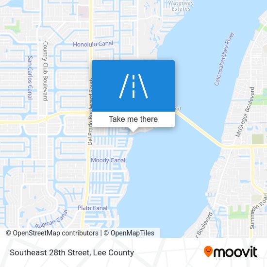 Southeast 28th Street map