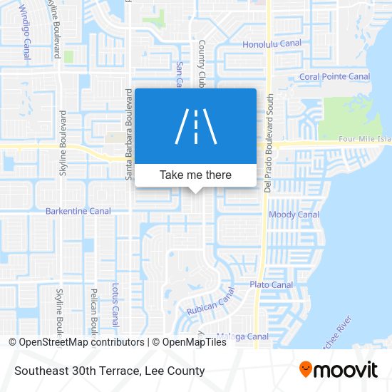 Mapa de Southeast 30th Terrace