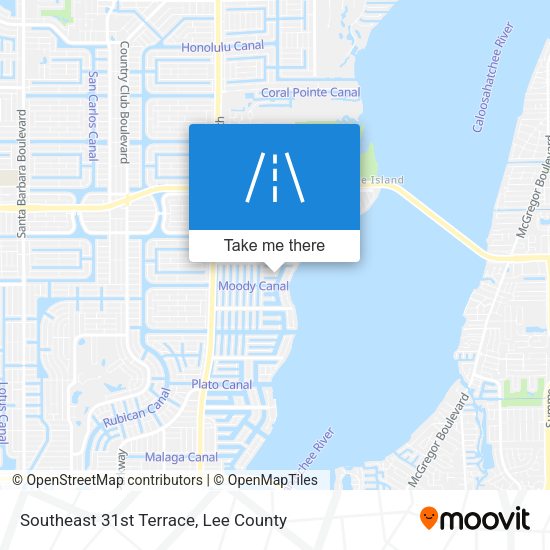 Mapa de Southeast 31st Terrace