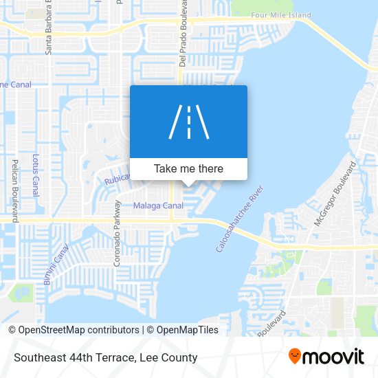 Mapa de Southeast 44th Terrace