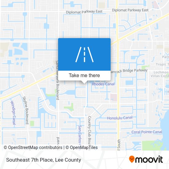 Mapa de Southeast 7th Place