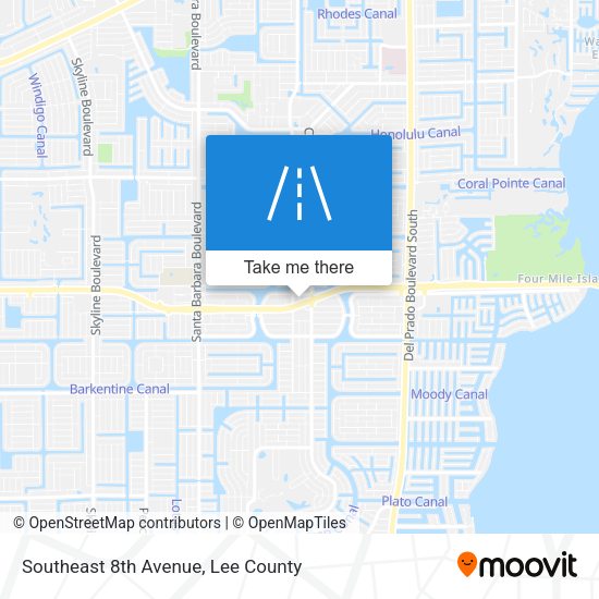 Mapa de Southeast 8th Avenue