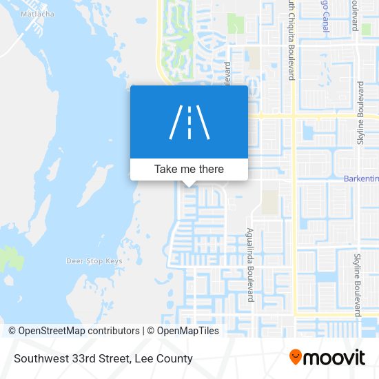 Mapa de Southwest 33rd Street