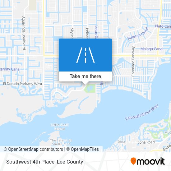Mapa de Southwest 4th Place