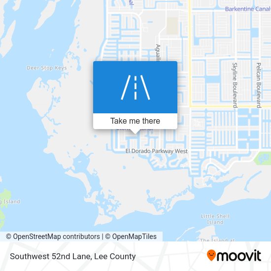 Mapa de Southwest 52nd Lane