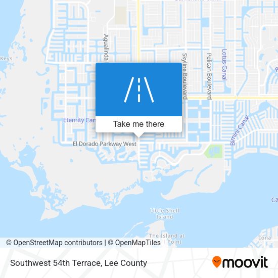 Mapa de Southwest 54th Terrace