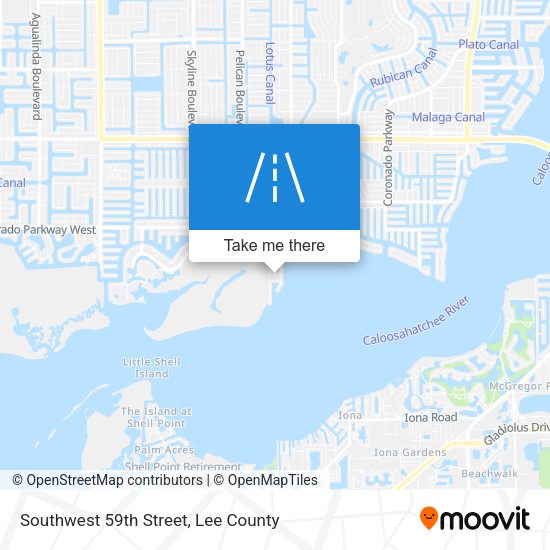 Mapa de Southwest 59th Street