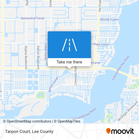 Mapa de Tarpon Court
