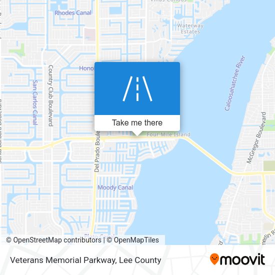 Veterans Memorial Parkway map
