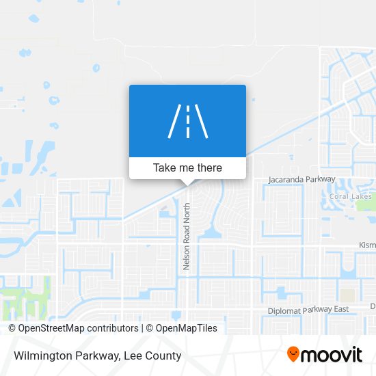 Mapa de Wilmington Parkway