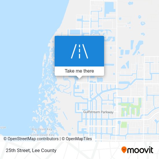 Mapa de 25th Street