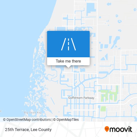 25th Terrace map