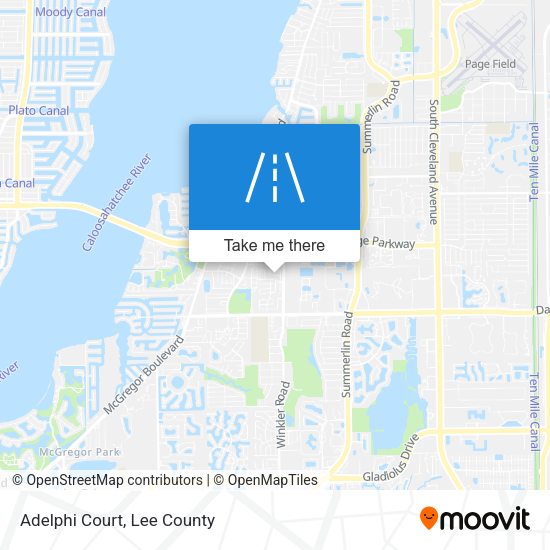 Adelphi Court map