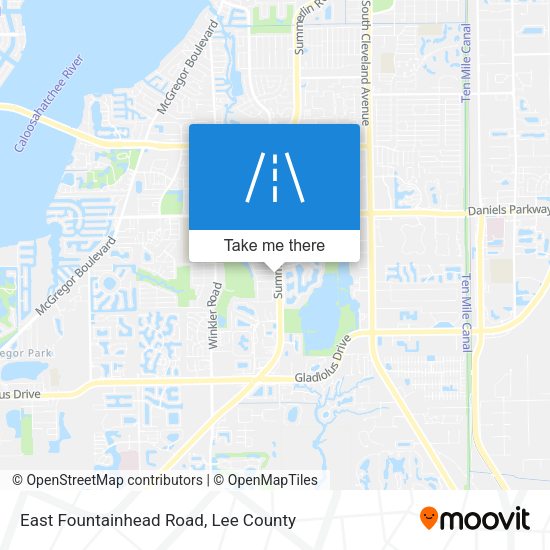 Mapa de East Fountainhead Road