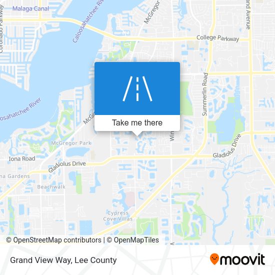 Mapa de Grand View Way