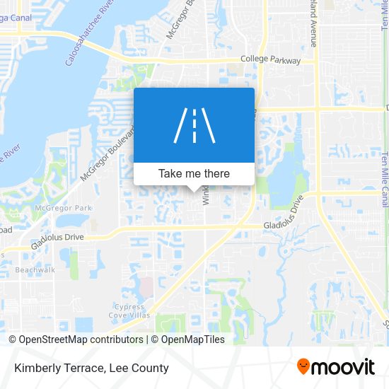 Kimberly Terrace map