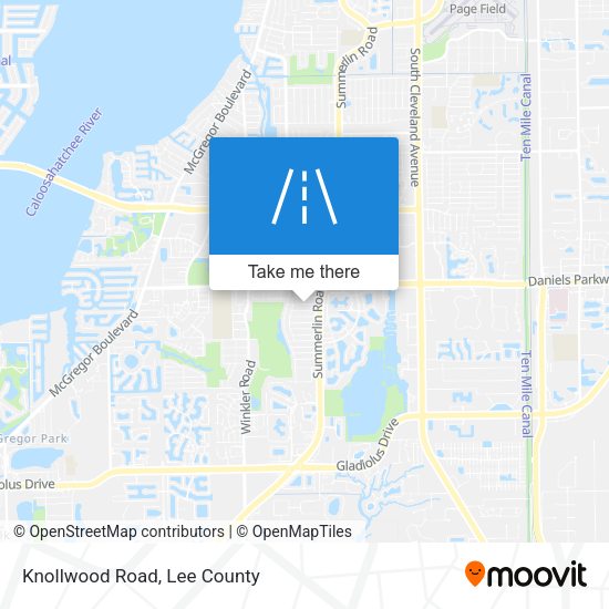 Mapa de Knollwood Road