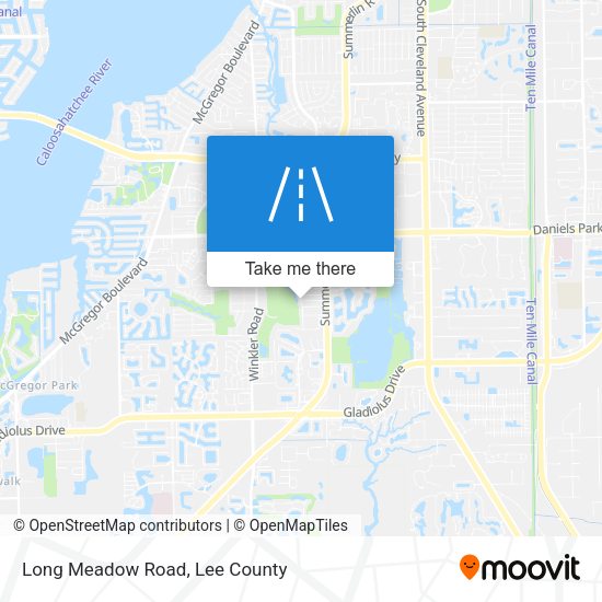 Mapa de Long Meadow Road
