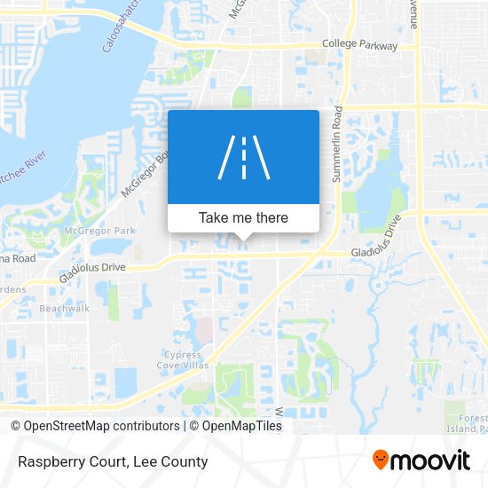 Raspberry Court map