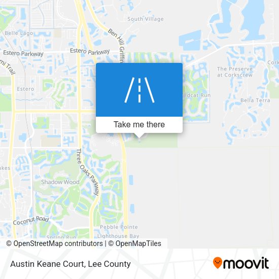 Austin Keane Court map