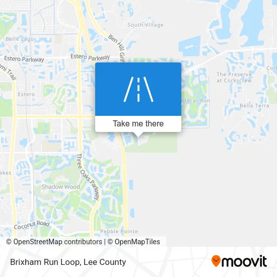 Brixham Run Loop map