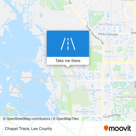 Mapa de Chapel Trace