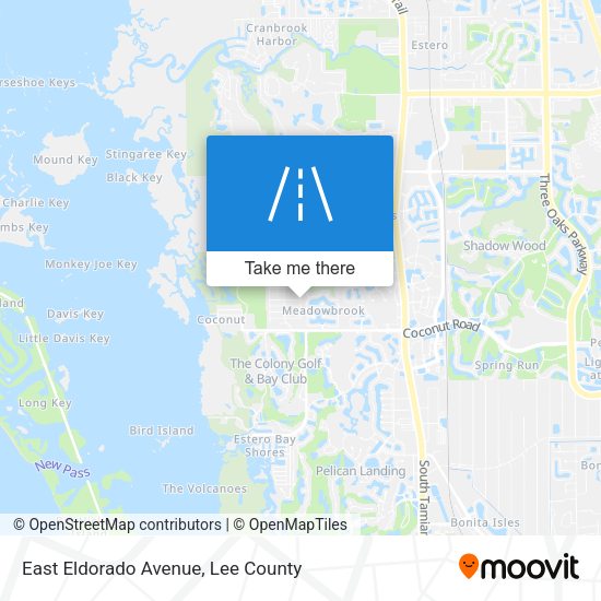 Mapa de East Eldorado Avenue