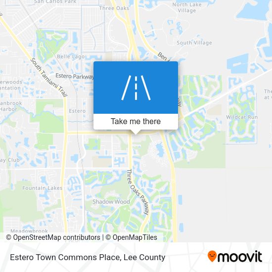 Mapa de Estero Town Commons Place